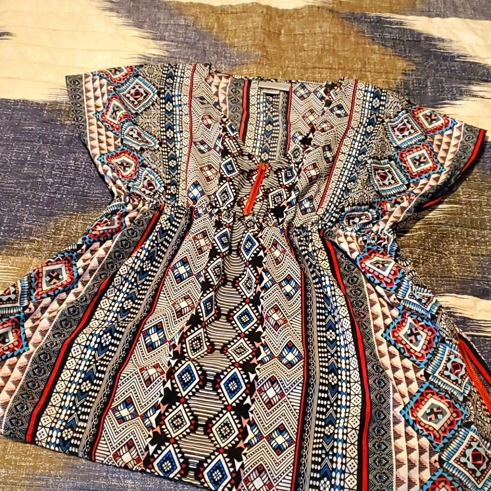 Aztec Maternity Top